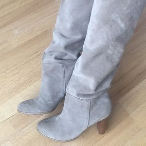 Zara suede boots